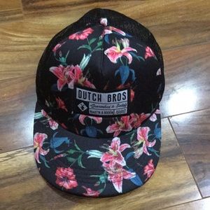 Cute girls Dutch  bros hat